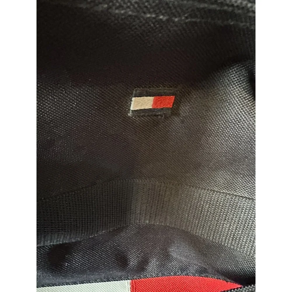 Vintage 90s Tommy Hilfiger Big Flag Spellout Gym Duffle Carry-On Travel …